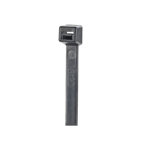 Cable Tie,5.51 L,Nylon,Black,PK100